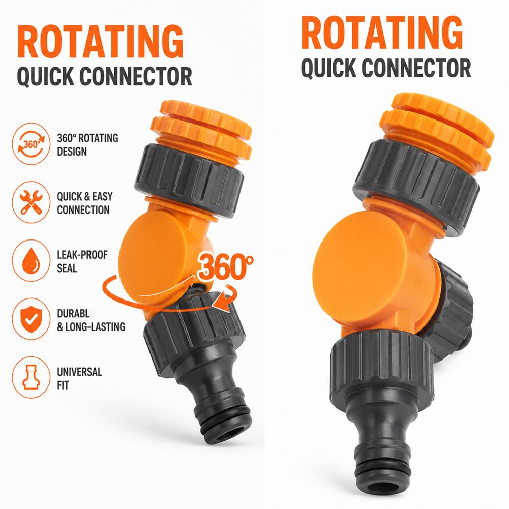 Smart Garden Tap - 1/2Pcs garden hose connector faucet adapter