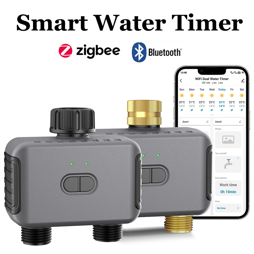 Smart Garden Valve - Tuya Smart Water Timer Zigbee/BT Automatic