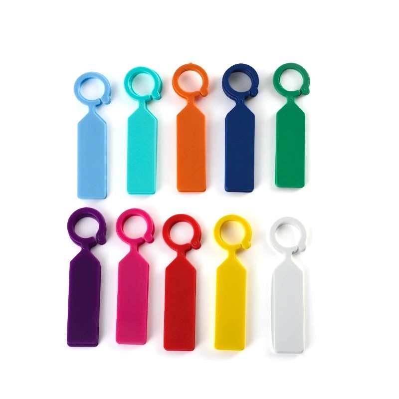 Garden Journal Planner - 100Pcs Ring-Type Plant Tags Plastic Waterproof