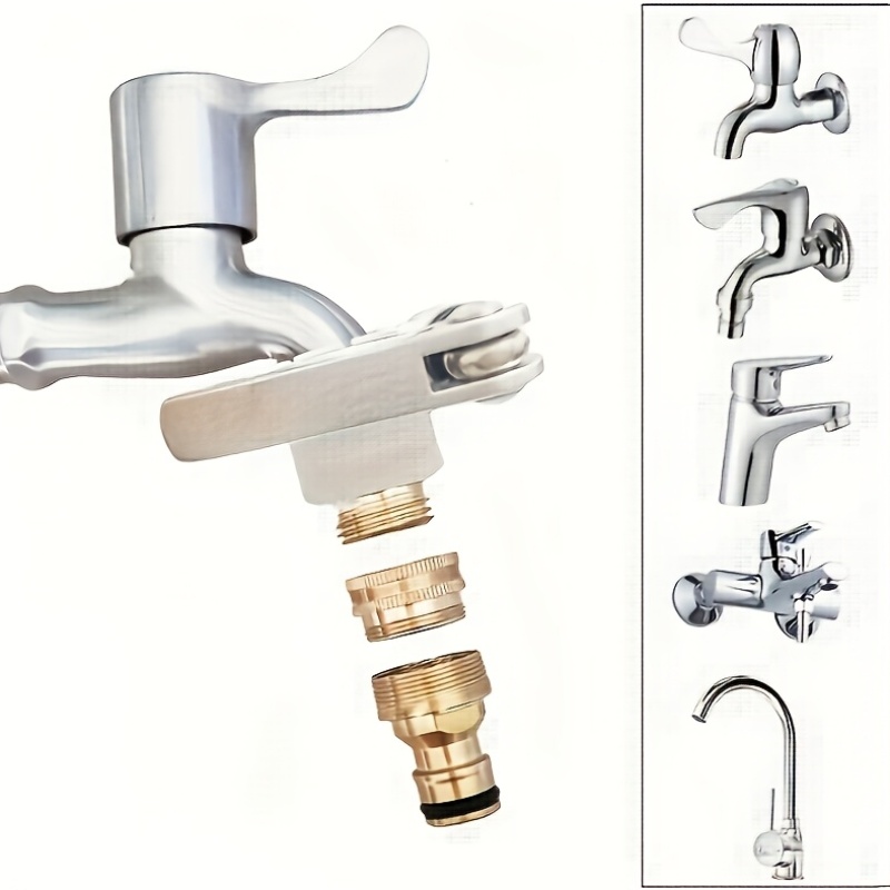 Smart Garden Tap - Universal Garden Hose Tap Adapter Sturdy