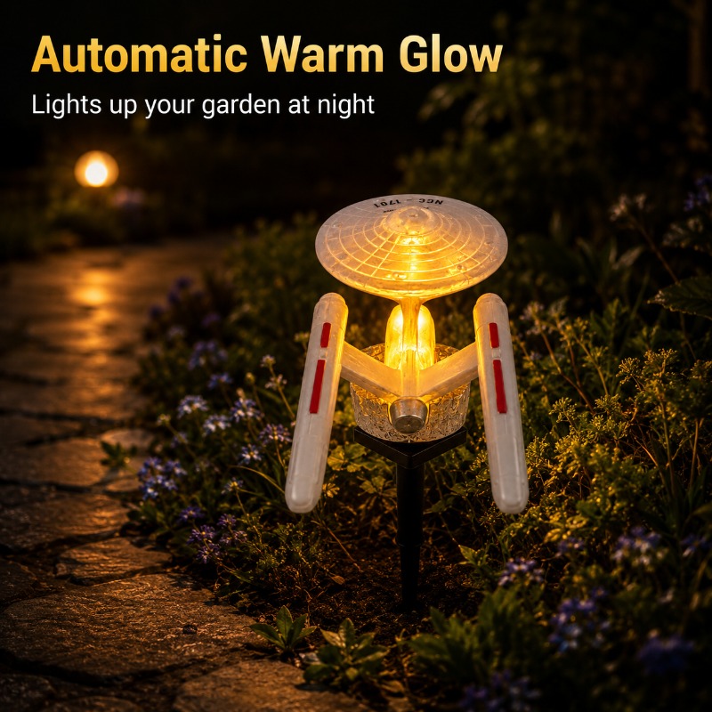 Star Trek USS Enterprise Solar - Smart Garden Lighting System ulasan dan harga
