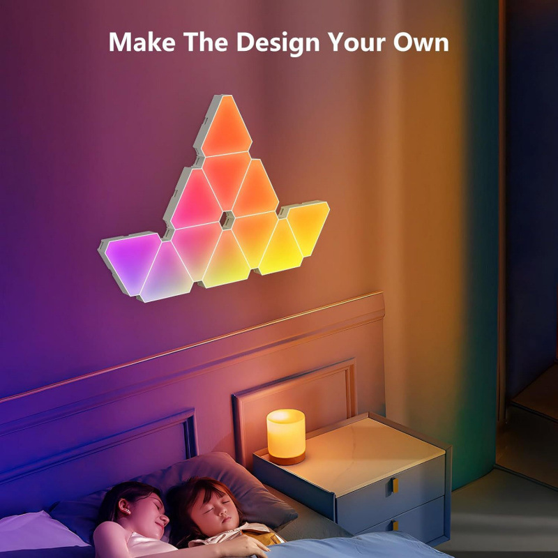 Tuya WiFi RGB Triangle Quantum - Smart Garden Light Controller ulasan dan harga