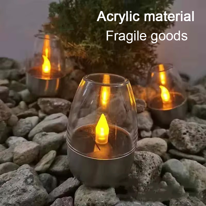 LED Solar Candles Light Flamel - Smart Garden Lighting System ulasan dan harga