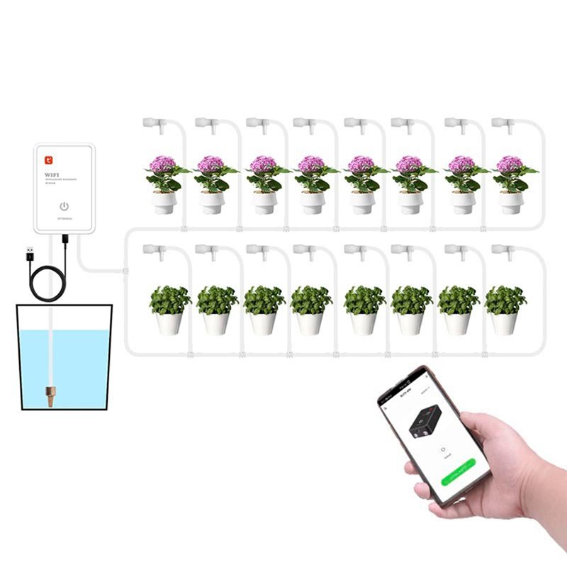 Automatic Drip Irrigation Wate - Smart Garden Irrigation ulasan dan harga