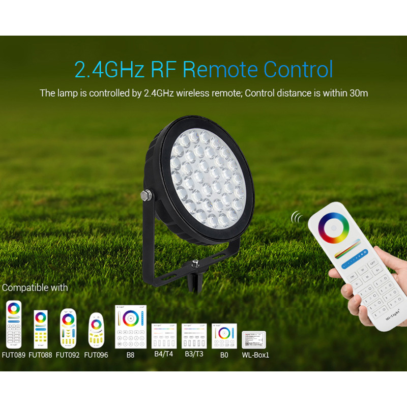 2100LM 25W RGB CCT Smart Outdo - Smart Garden Light Controller ulasan dan harga