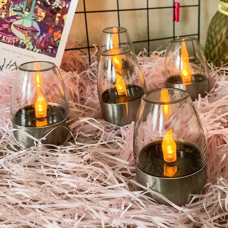 Solar Powered Flameless Candle - Smart Garden Lighting System ulasan dan harga