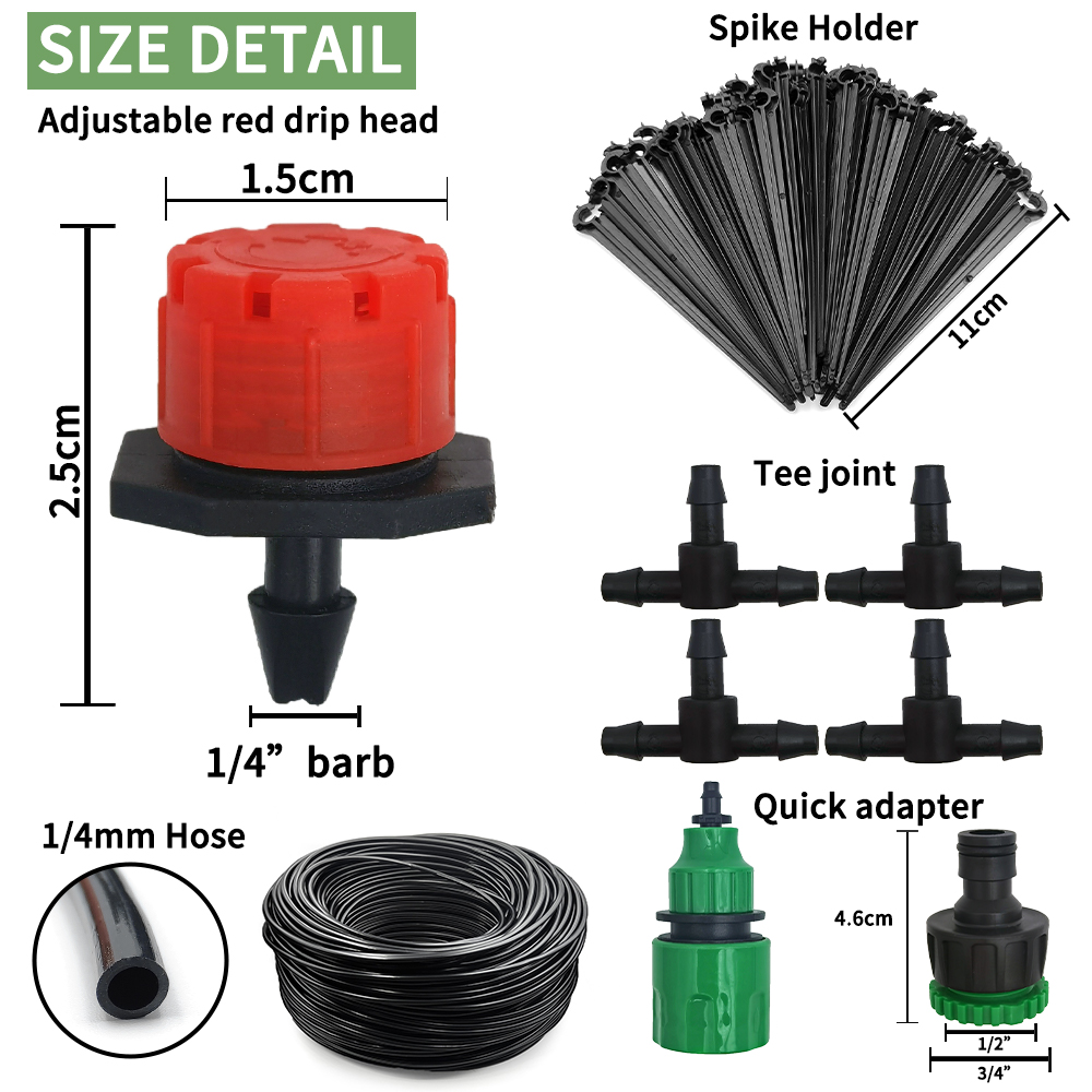 Micro Drip Irrigation System P - Smart Garden Auk ulasan dan harga