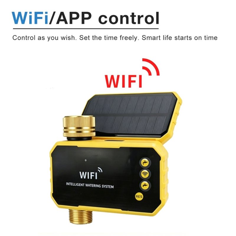 T23C Smart Automatic Solar Pow - Smart Garden Tap Timer ulasan dan harga