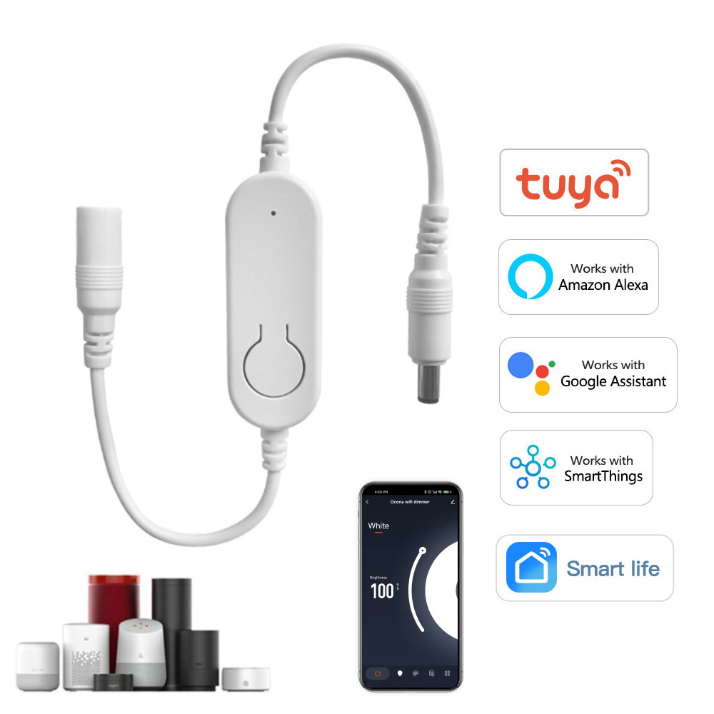 DC12V-24V Tuya Wifi LED Strip  - Smart Garden Light Controller ulasan dan harga