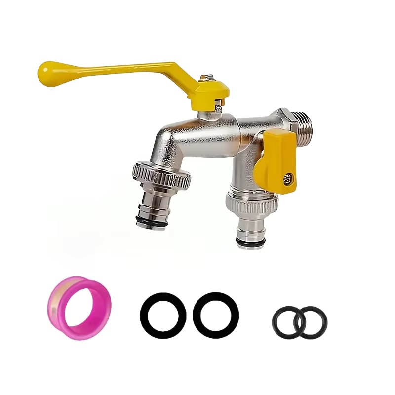 Double outlet garden hose fauc - Smart Garden Tap ulasan dan harga