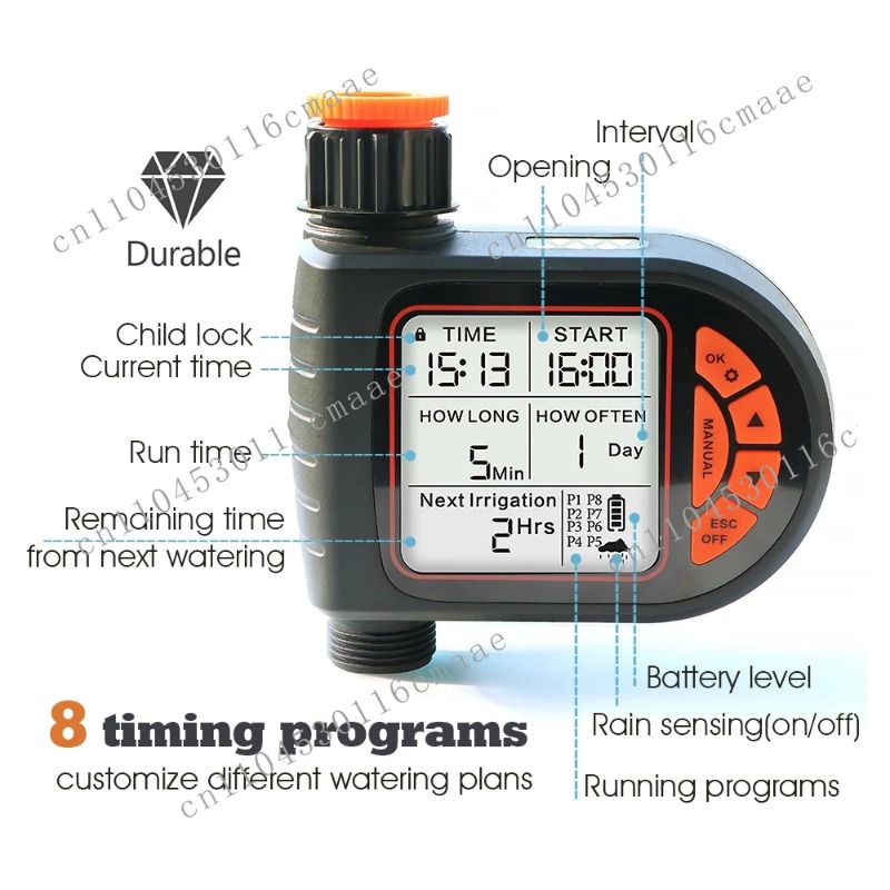 Outdoor Automatic Drip Control - Smart Garden Tap Timer ulasan dan harga