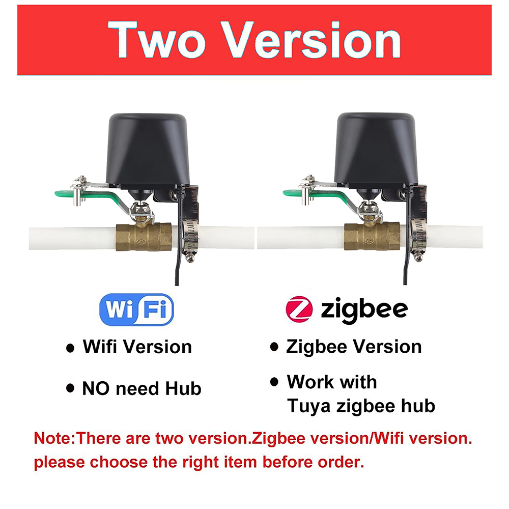 Tuya Zigbee or Wifi Water Valv - Smart Garden Valve ulasan dan harga