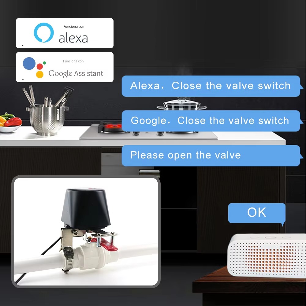 Tuya Zigbee or Wifi Water Valv - Smart Garden Valve ulasan dan harga