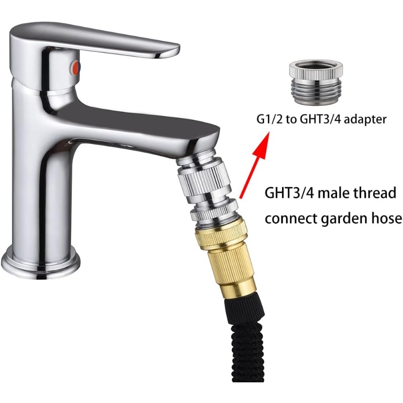 Sink Faucet Quick Connector, F - Smart Garden Tap ulasan dan harga