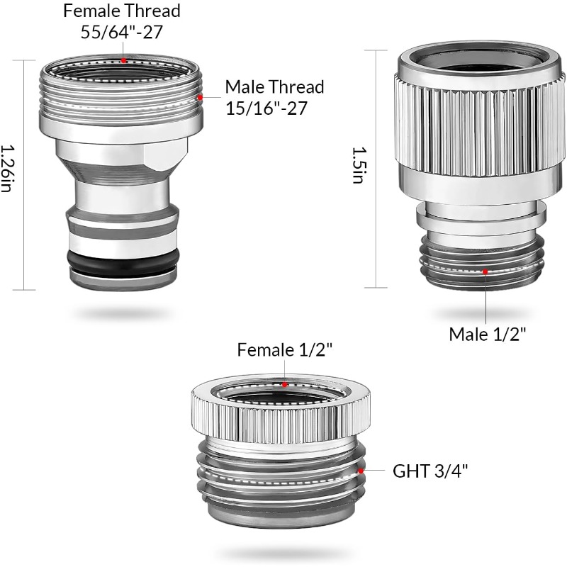 Sink Faucet Quick Connector, F - Smart Garden Tap ulasan dan harga