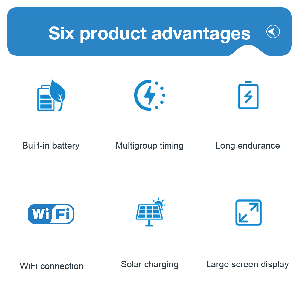 WiFi Solar Water Timer 1/2/4 O - Smart Garden Tap ulasan dan harga