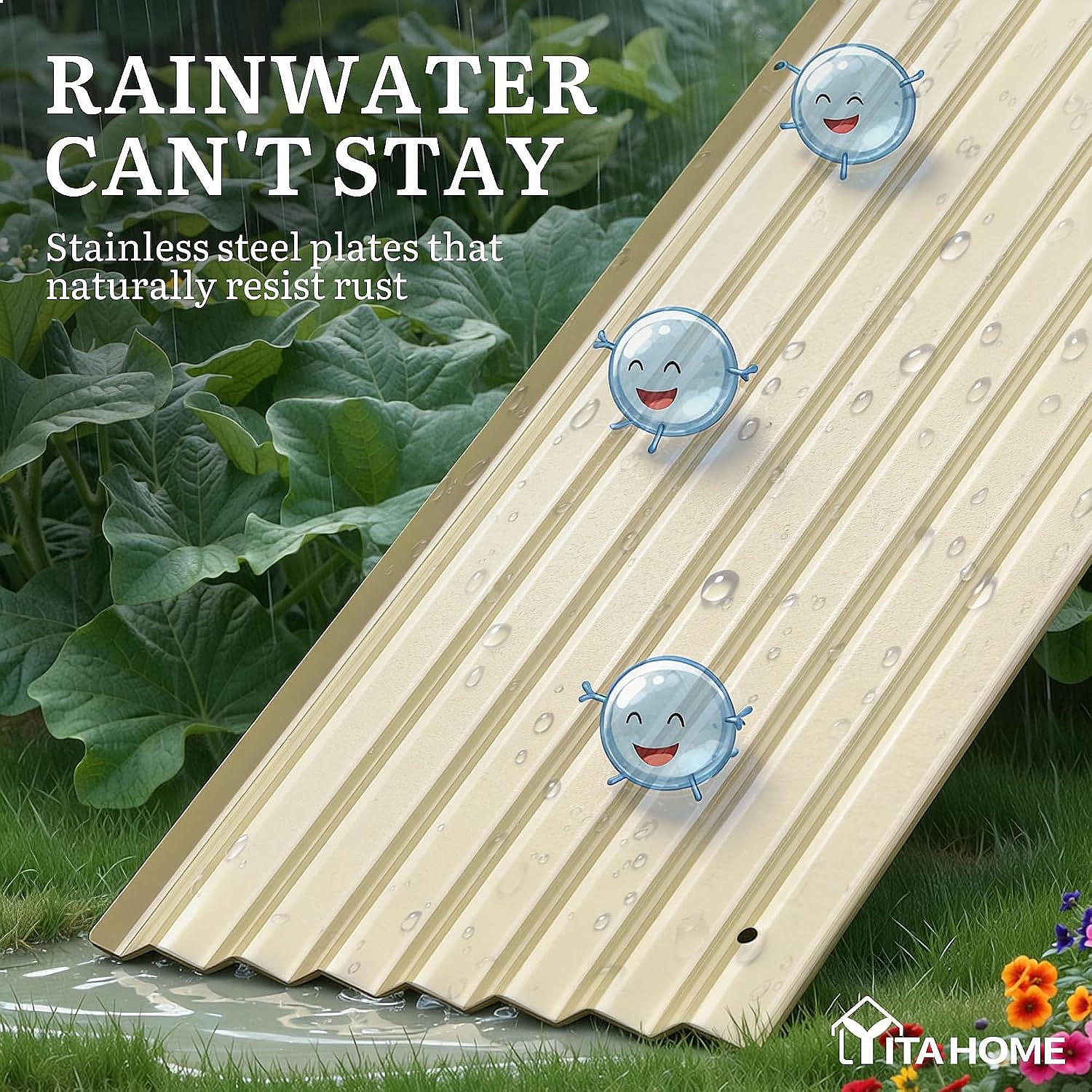 YITAHOME 8x2x2ft Raised Garden - Smart Garden Storage ulasan dan harga