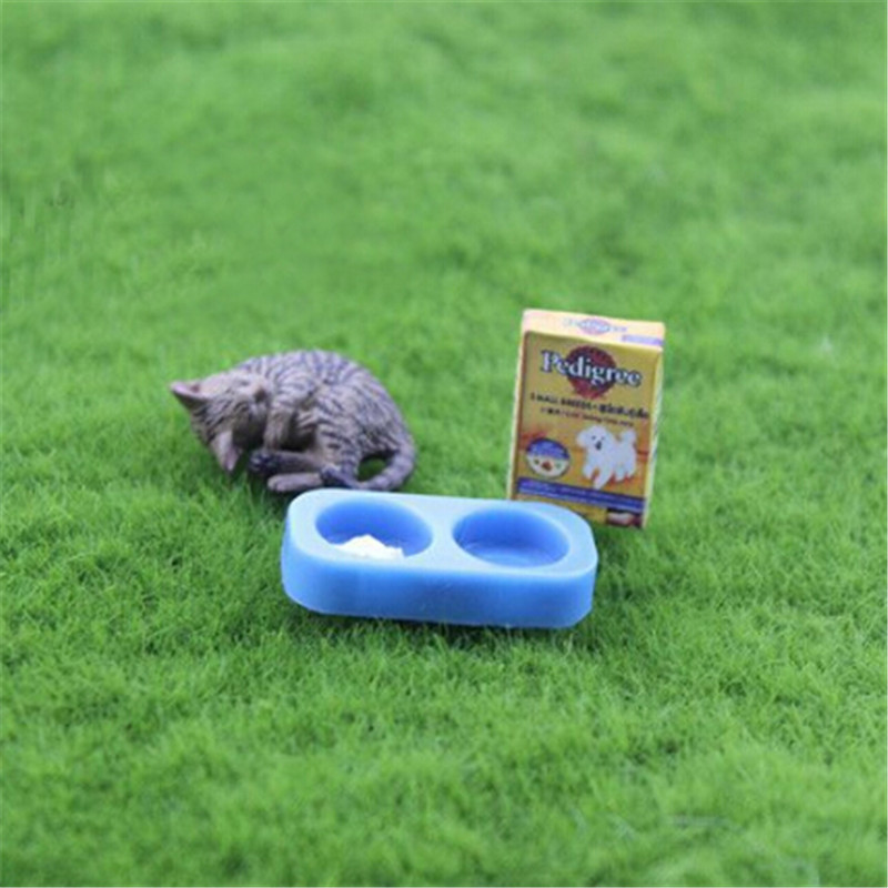 2Pcs/set Dollhouse Mini Dog/Ca - Smart Garden Storage ulasan dan harga