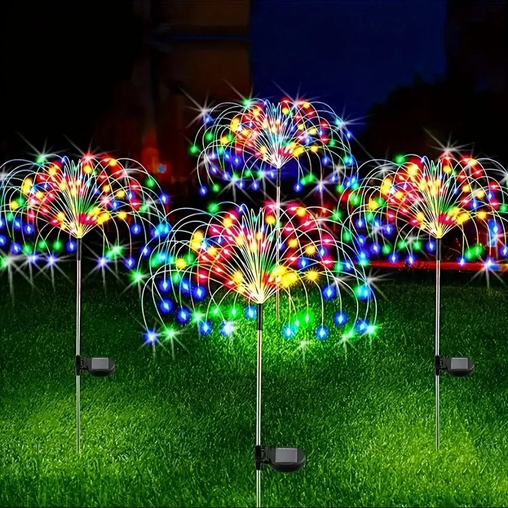 Solar LED Firework Fairy Light - Smart Garden Lighting System ulasan dan harga