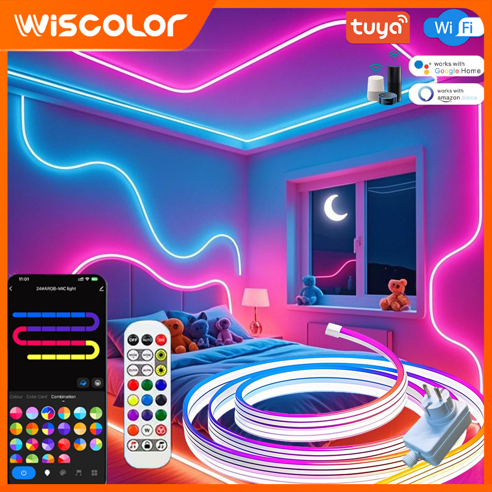 WISCOLOR 24V TUYA WIFI LED Neo - Smart Garden Rooms ulasan dan harga