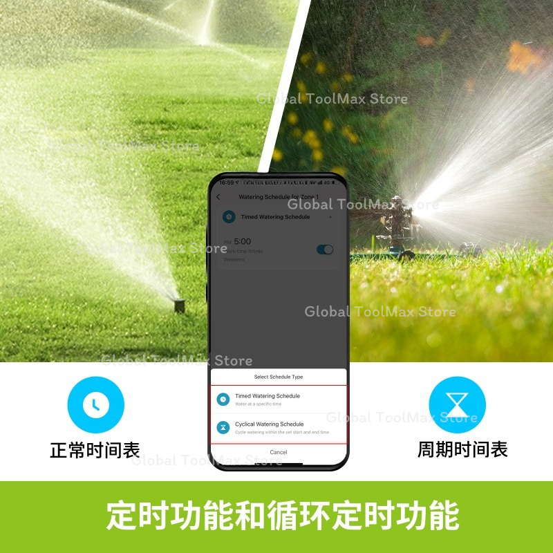 Bluetooth Smart 2-Way Irrigati - Smart Garden Valve ulasan dan harga