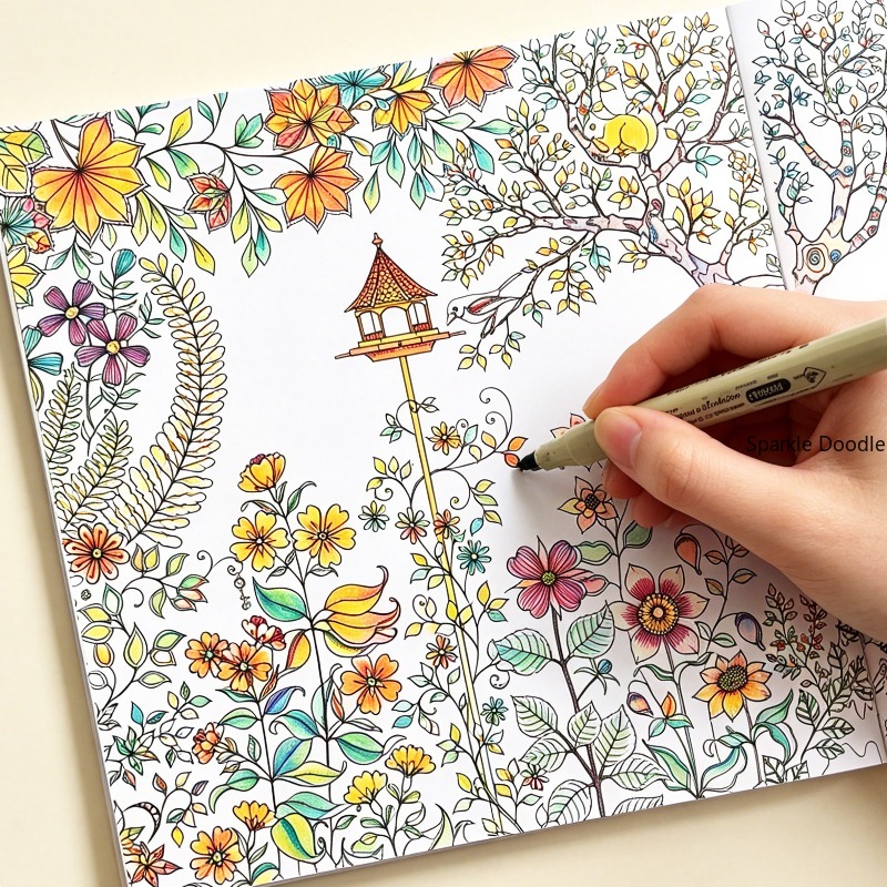 An Adult Meditation Decompress - Garden Journal Planner ulasan dan harga