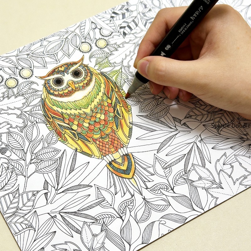 An Adult Meditation Decompress - Garden Journal Planner ulasan dan harga