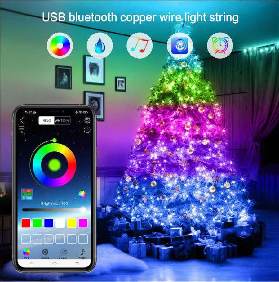 2024 New Year Smart Garland Re - Smart Garden Rooms ulasan dan harga