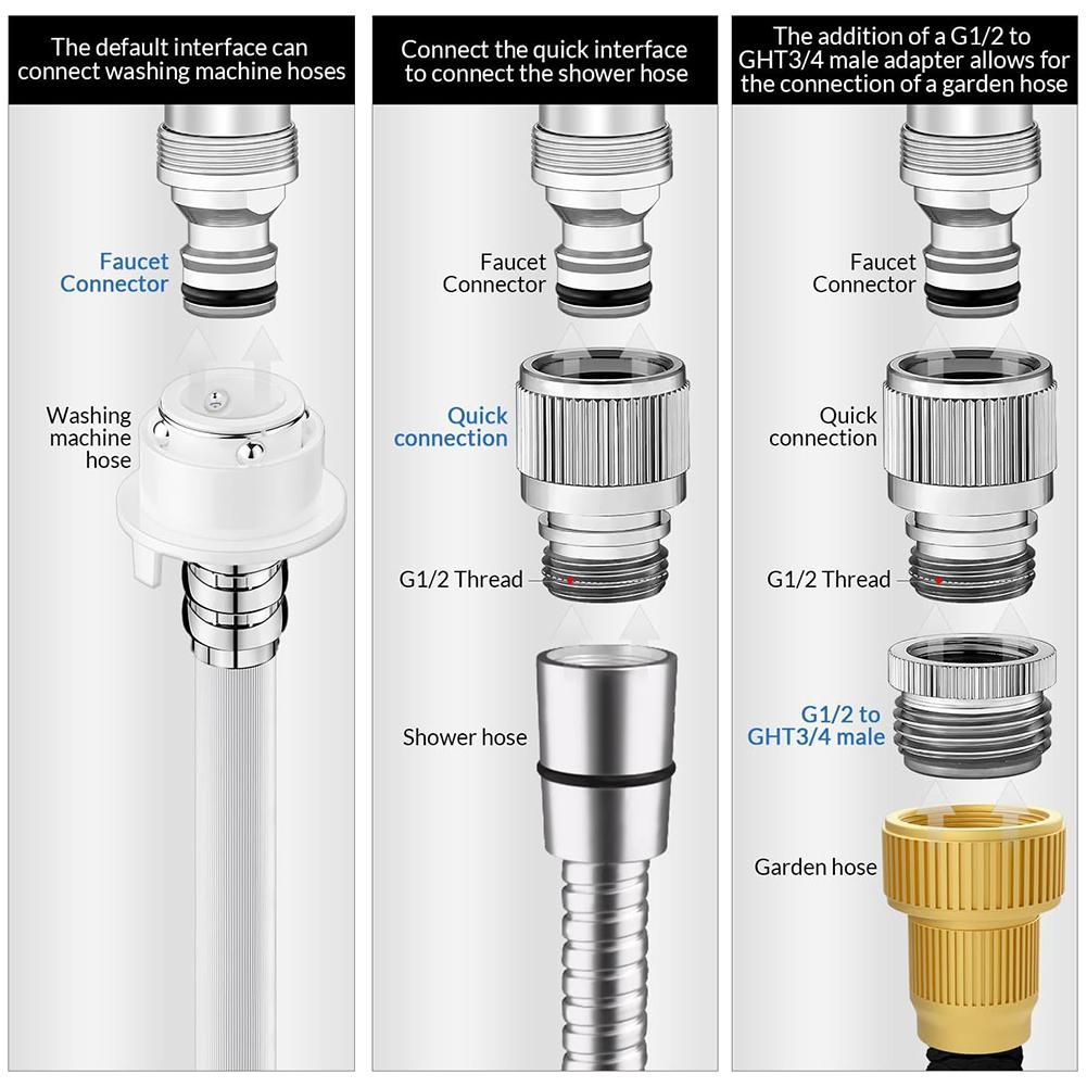 Faucet Adapter Set for Garden  - Smart Garden Tap ulasan dan harga