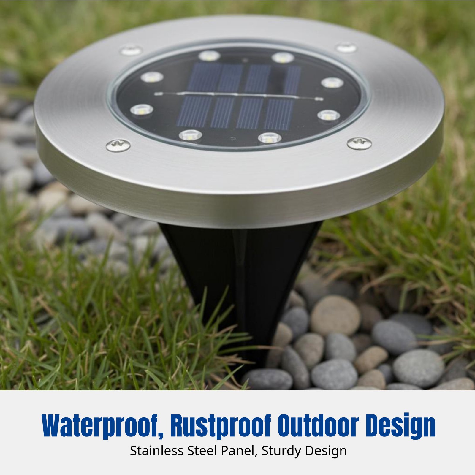 Solar Ground Light, LED Lawn L - Smart Garden Light Controller ulasan dan harga