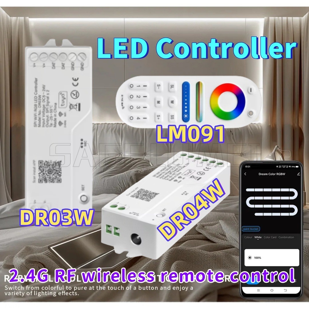 LED Controller LM091/DR03W/DR0 - Smart Garden Light Controller ulasan dan harga