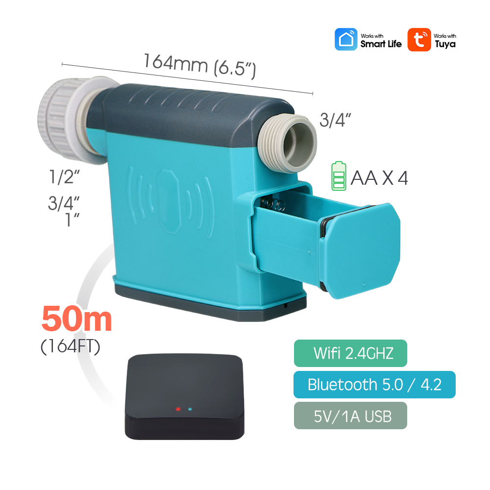 WiFi/Blueteeth Water Timer wit - Smart Garden Tap Timer ulasan dan harga