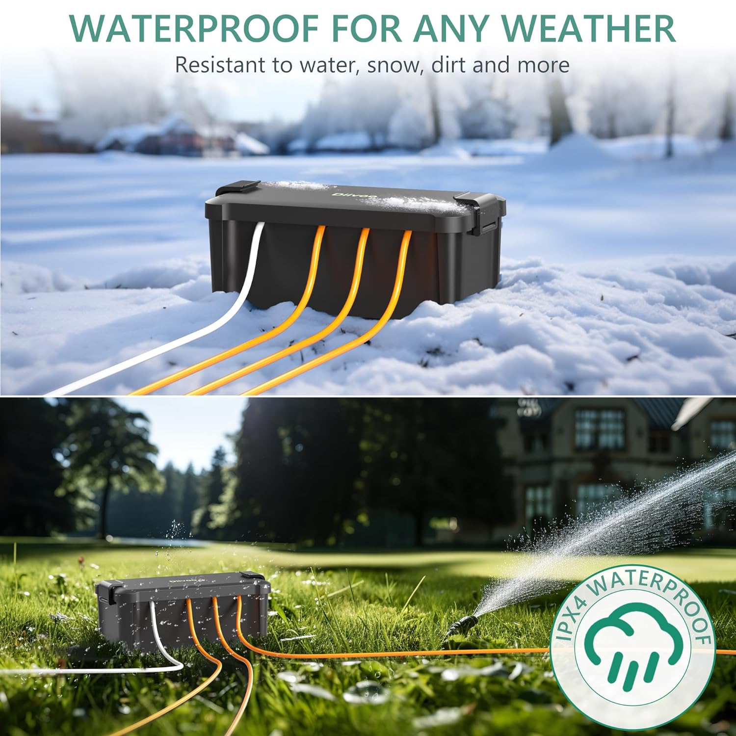 Diivoo Outdoor Waterproof Elec - Smart Garden Storage ulasan dan harga
