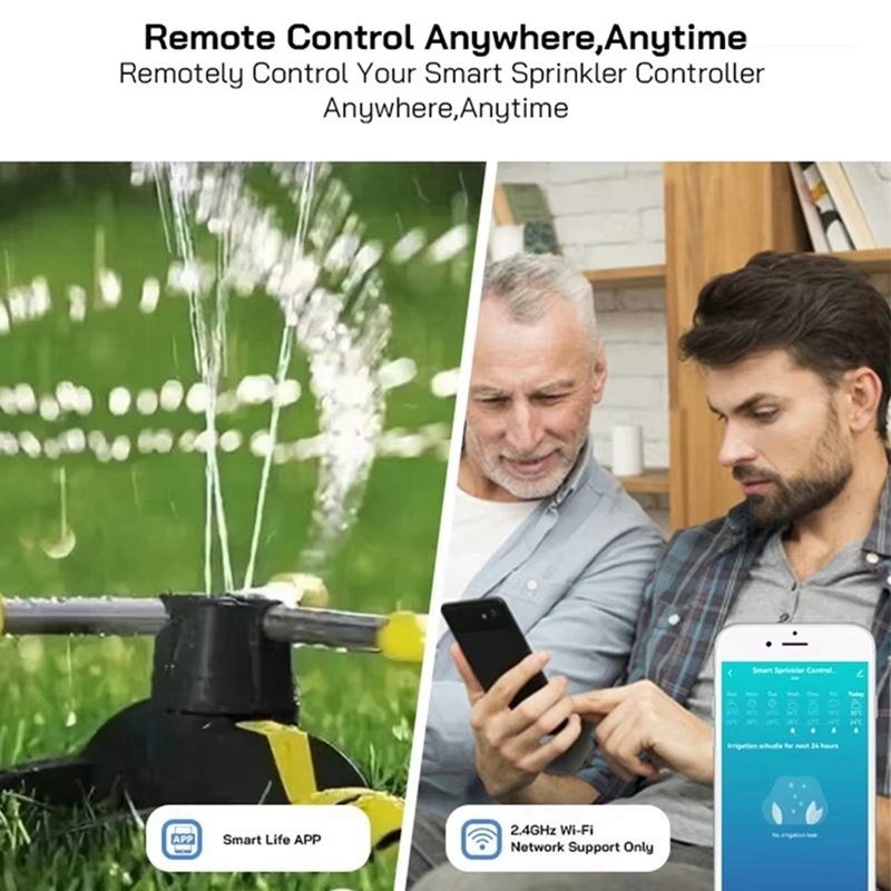 Tuya WiFi Smart Sprinkler Cont - Smart Garden Irrigation ulasan dan harga