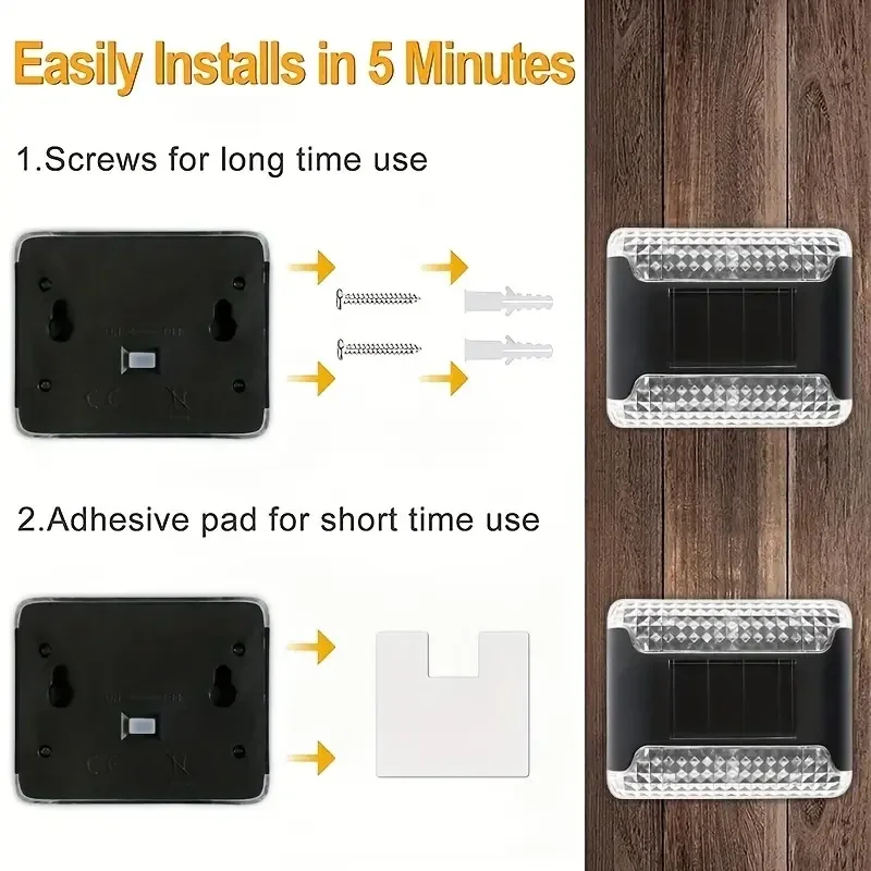 4pc Solar Wall Light: Outdoor  - Smart Garden Light Controller ulasan dan harga