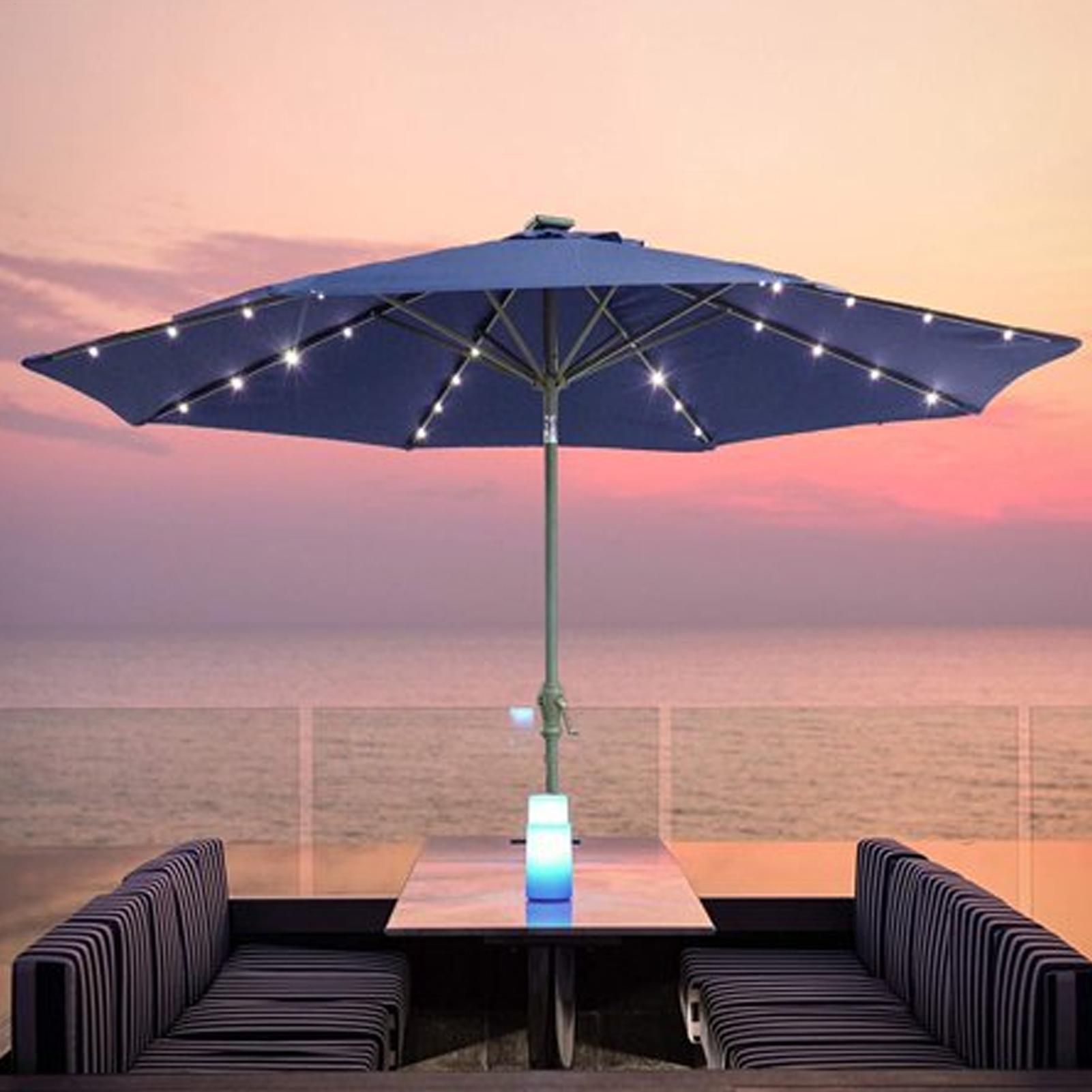 Solar Umbrella String Light 10 - Smart Garden Lighting System ulasan dan harga