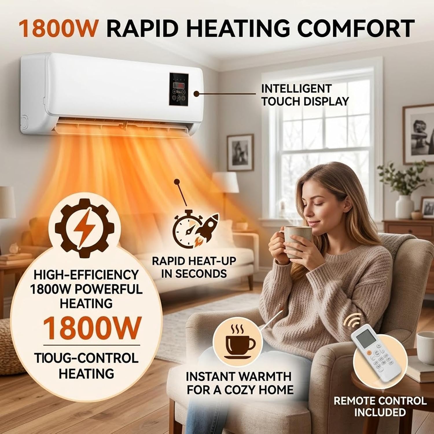 Wall Mounted Air Conditioner 2 - Smart Garden Rooms ulasan dan harga