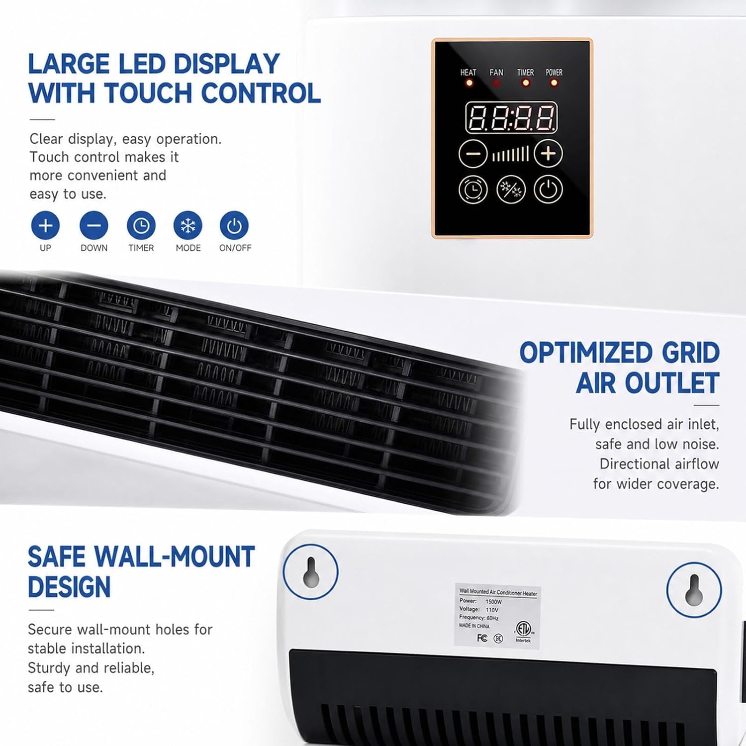 Wall Mounted Air Conditioner 2 - Smart Garden Rooms ulasan dan harga