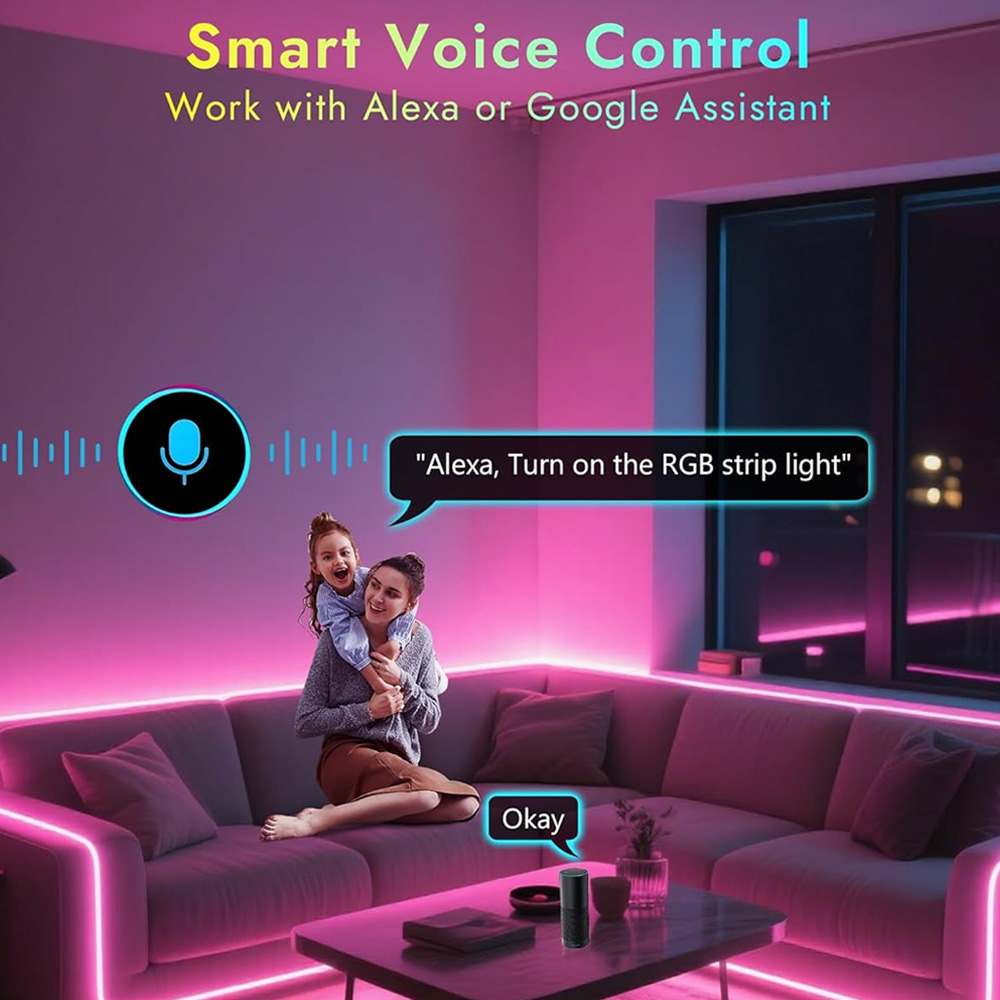 5M 10M 20M Tuya WiFi COB RGBW  - Smart Garden Light Controller ulasan dan harga
