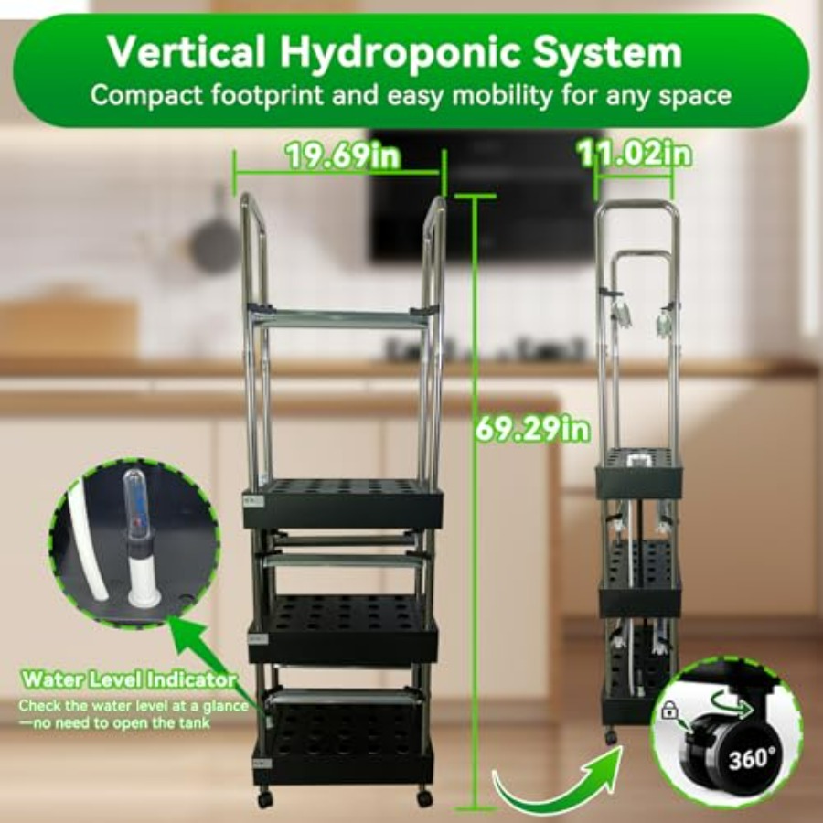 Indoor hydroponics growing sys - Smart Garden Lighting System ulasan dan harga