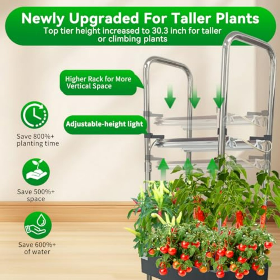 Indoor hydroponics growing sys - Smart Garden Lighting System ulasan dan harga