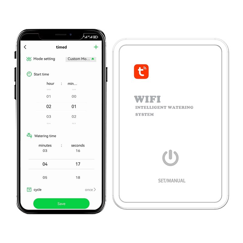 ABMR-Tuya Smart Wifi Garden Co - Smart Garden Irrigation ulasan dan harga