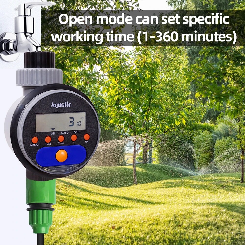 Automatic LCD Display Watering - Smart Garden Valve ulasan dan harga