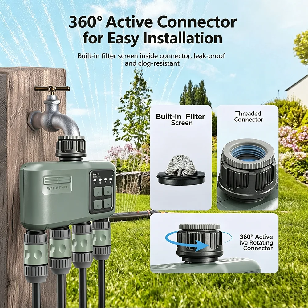 WiFi RF433 Smart Garden Sprink - Smart Garden Valve ulasan dan harga