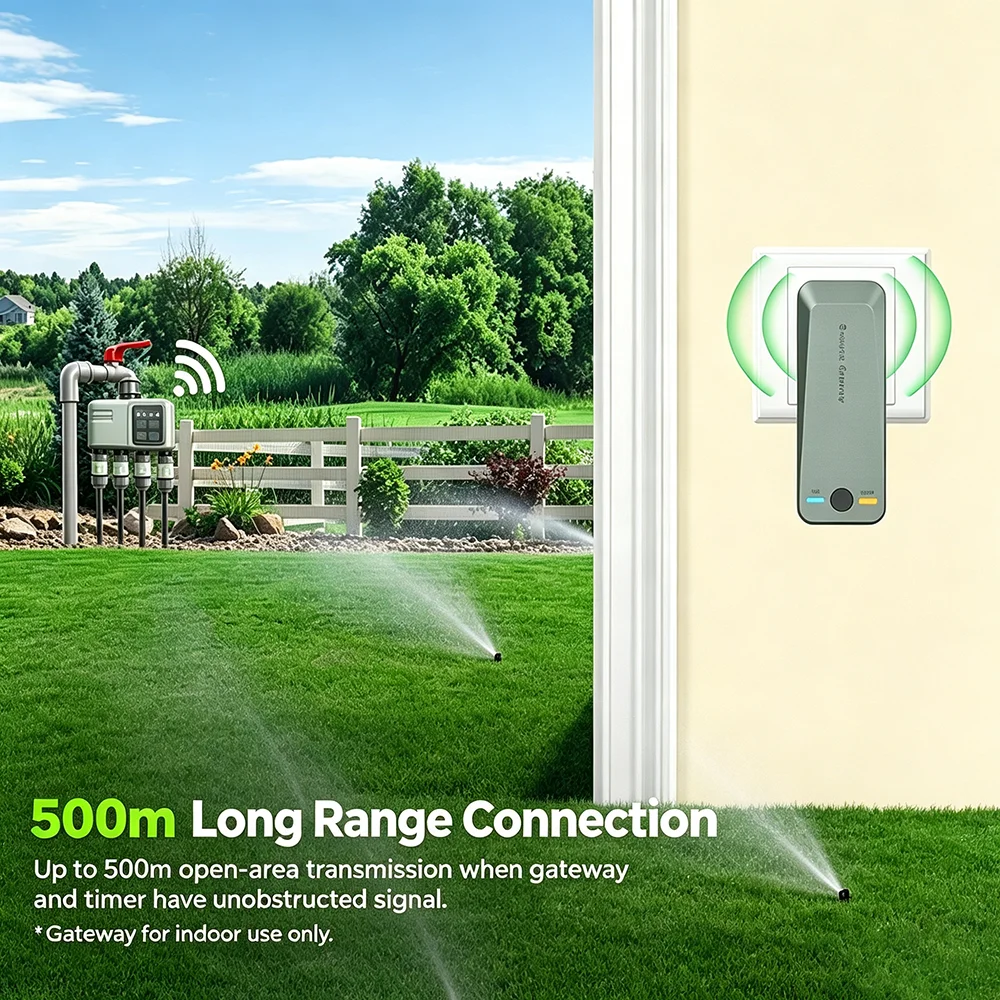 WiFi RF433 Smart Garden Sprink - Smart Garden Valve ulasan dan harga