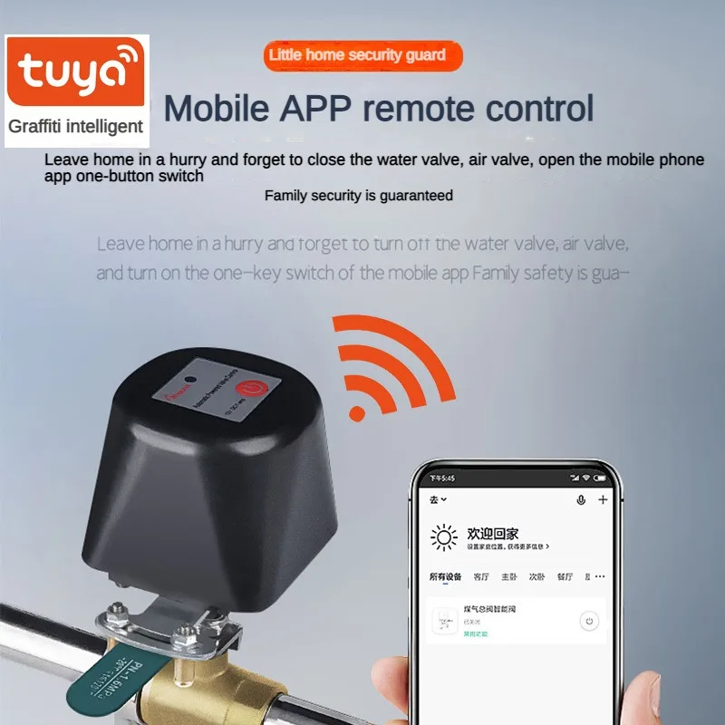 Stable Tuya WiFi Water Valve Z - Smart Garden Tap ulasan dan harga