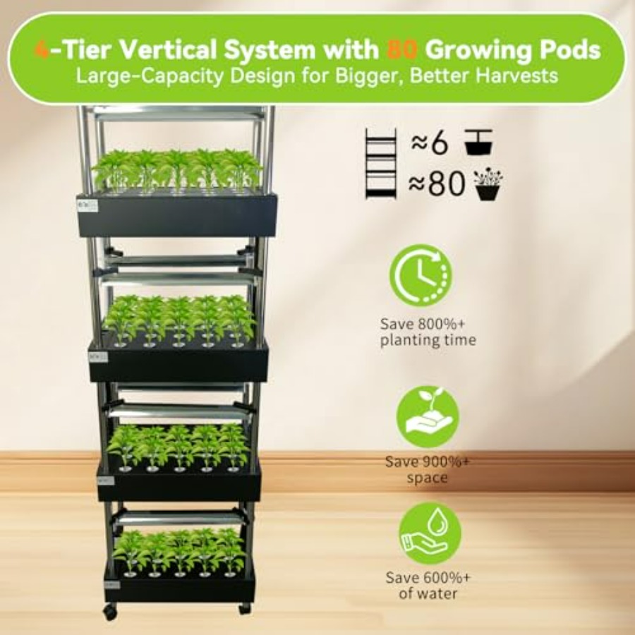 Indoor hydroponics growing sys - Smart Garden Lighting System ulasan dan harga
