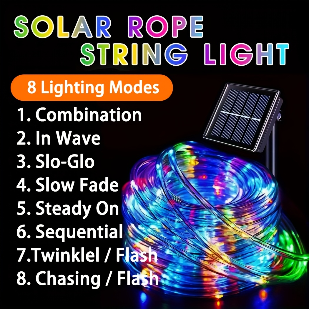 Outdoor Solar LED Fairy Lights - Smart Garden Lighting System ulasan dan harga