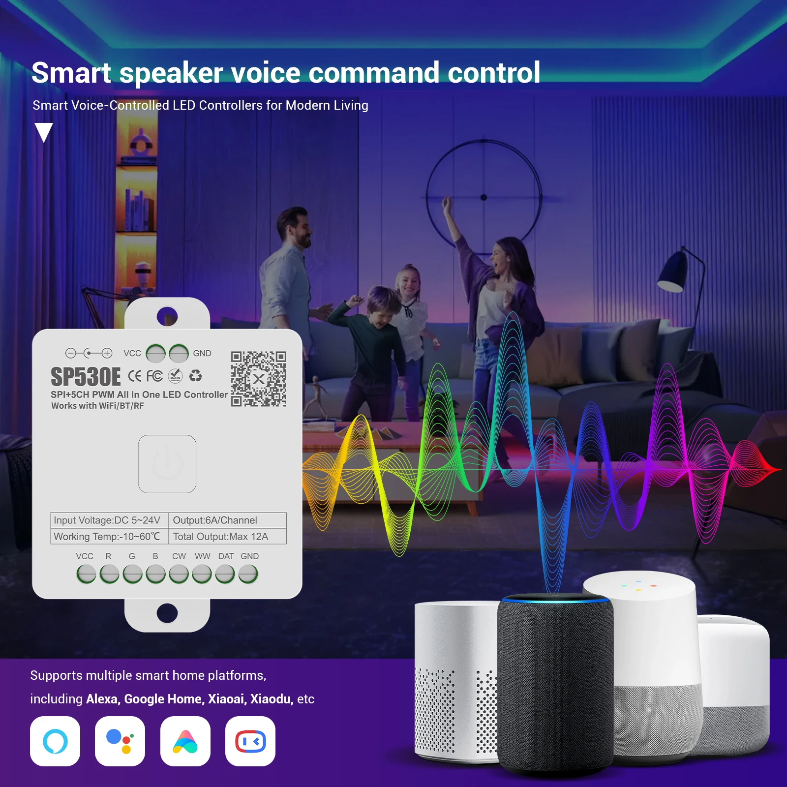 SP530E All In One LED Controll - Smart Garden Light Controller ulasan dan harga