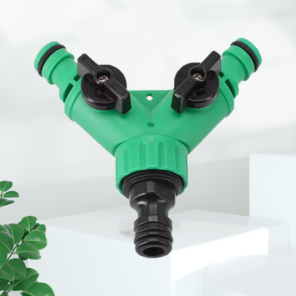 2-Way Garden Hose Splitter Y C - Smart Garden Tap ulasan dan harga